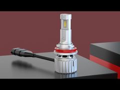 Супермощная автомобильная светодиодная фара 10000LM 45W P13 PSX26W H4 H7 H11 с 360 ° вокруг медной трубки с охлаждением