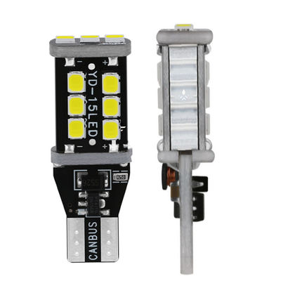 buy W6W WY16W 15 SMD автомобильная фара 2835 СИД останавливает светлый автомобиль T15 привело свет online manufacture