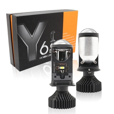 Лампа тумана headlamp автомобиля фары СИД мотоцикла фар H4 YD6 6000K автомобиля передняя доработала шарик 12V СИД