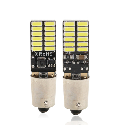 Ширина электрических лампочек СИД 24SMD BA9S 4014 автомобильная привела индикаторную лампу 12V
