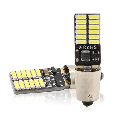 Ширина электрических лампочек СИД 24SMD BA9S 4014 автомобильная привела индикаторную лампу 12V