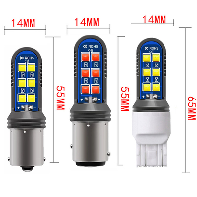 универсалия 5w привела Headlamps 12SMD поворотника света кабеля мини