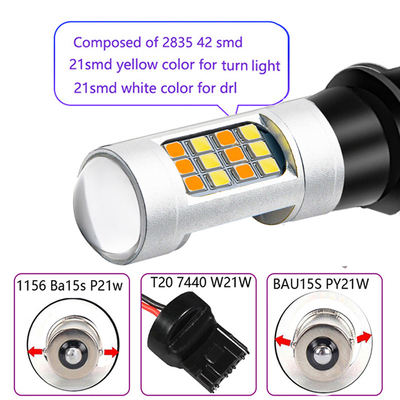 Сигнал шариков T20 1157Turn СИД 42SMD привел света для стоп-сигнала автомобиля с функцией строба