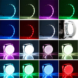 360 градусов RGB украшает рассеянные светы автомобиля RingLED дьявол наблюдает света автомобиля