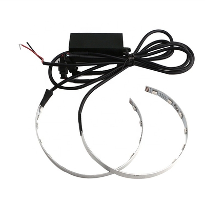 ПРИЛОЖЕНИЕ DC12V 5000lm контролирует репроектор рассеянных светов SMD автомобиля СИД автоматический вводя в моду демон привел набор колец венчика