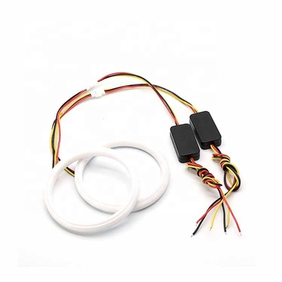 4014 цвет бега рассеянных светов 60mm DRL автомобиля СИД светлый двойной привел набор глаз ангела