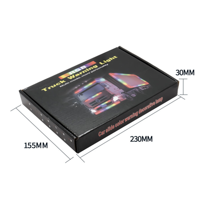 24V 5050 SMD 5A 2.4m Автомобильные внутренние атмосферные огни с пусковым управлением для фургона