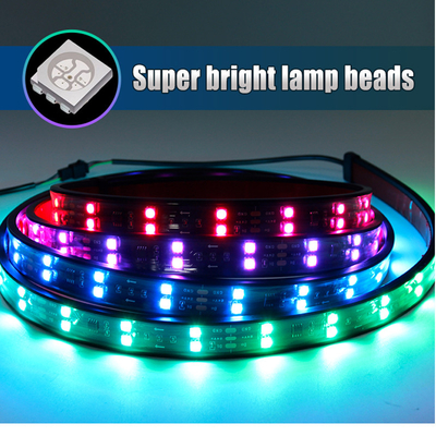 24V 5050 SMD 5A 2.4m Автомобильные внутренние атмосферные огни с пусковым управлением для фургона