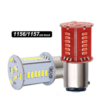 Настраиваемые автомобильные светодиодные сигналы поворота 3014 30SMD S25 1156 BA15S BAU15S BAY15D Задние лампы