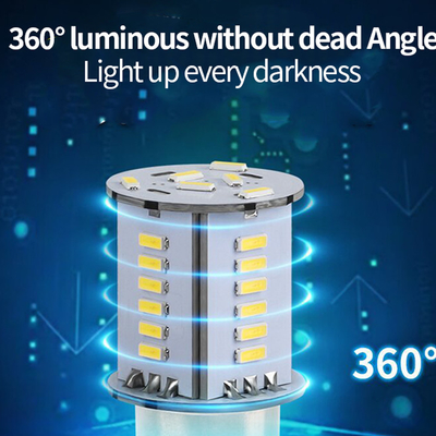 Настраиваемые автомобильные светодиодные сигналы поворота 3014 30SMD S25 1156 BA15S BAU15S BAY15D Задние лампы