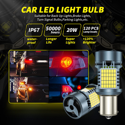 Светодиодная лампочка с Canbus 2016 120SMD T20 1156 1157 3156 3157 Светодиодные сигналы поворота