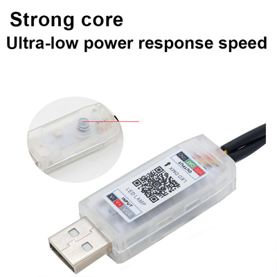 5В ПВХ USB светодиодные светодиоды 110 см с дистанционным управлением APP