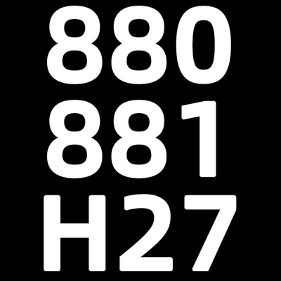 O3 12V 55W фара H1 H3 H4 H7 H11 9005 СИД 12000 люменов автомобильная 9006 приведенный D2H шарик фары