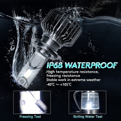 O3 12V 55W фара H1 H3 H4 H7 H11 9005 СИД 12000 люменов автомобильная 9006 приведенный D2H шарик фары
